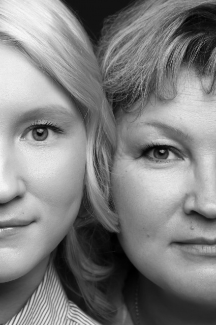 Семейная фотосессия в студии с детьми - заказать в Красноярске от фотостудии Fashion Box
 – фото № 22