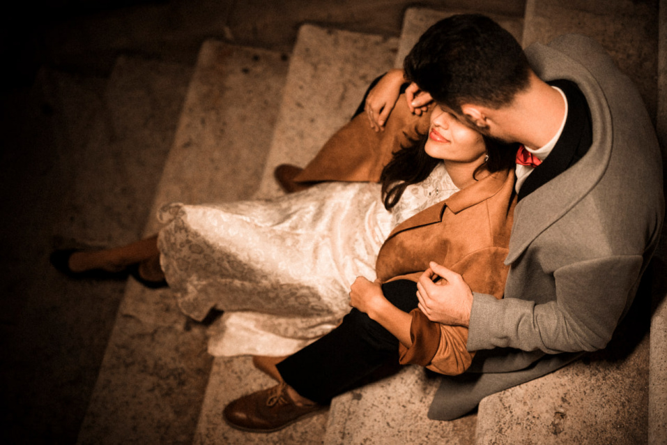 Заказать фотосессию Love Story в студии от сети фотостудий Fashion Box в Красноярске
 – фото № 1